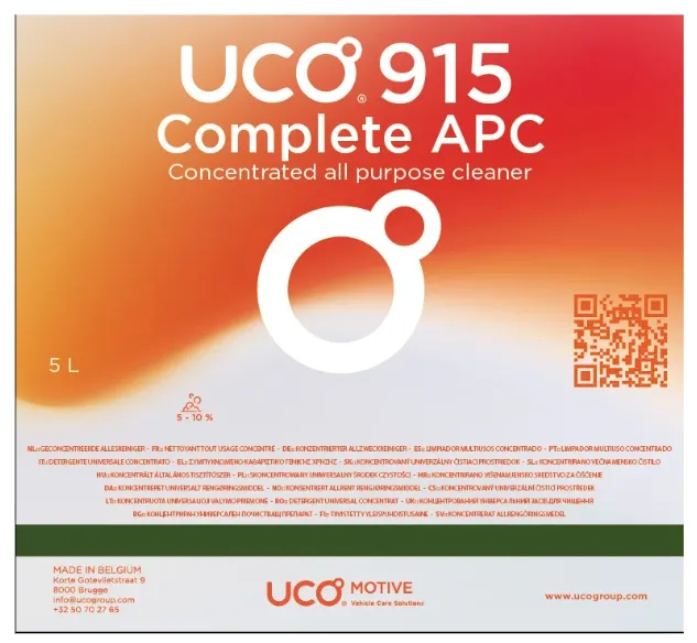 UCO 915 APC (All Purpose Cleaner) - 5 Ltr