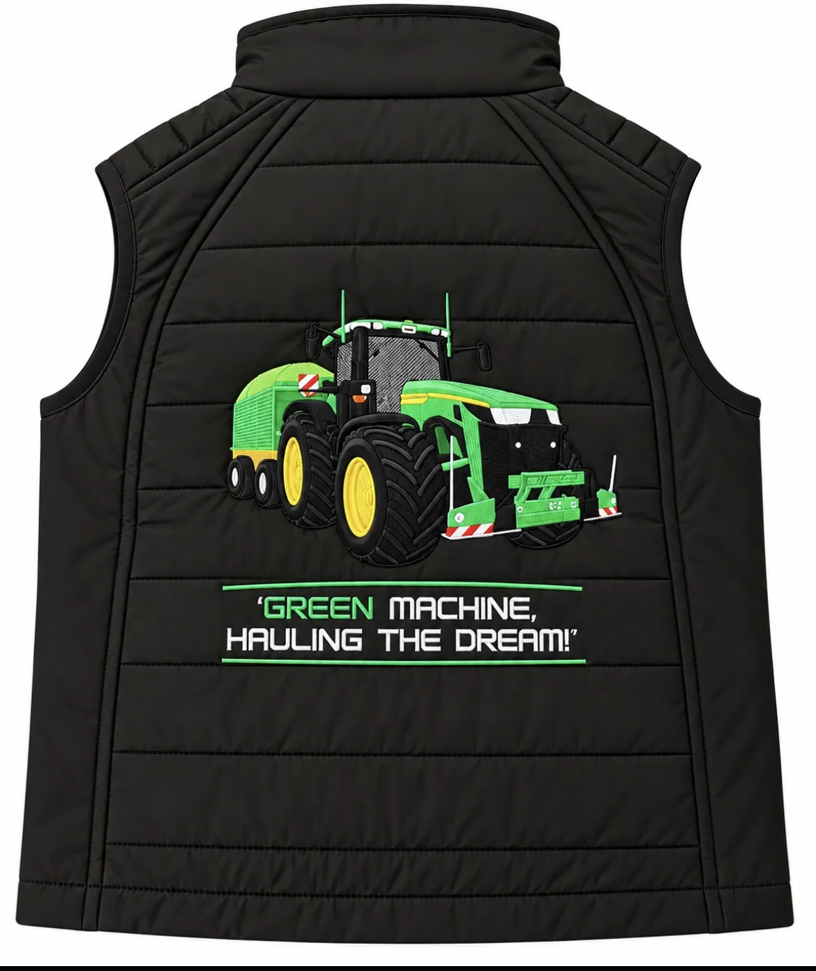 Kids Impact Body Warmer Green Machine