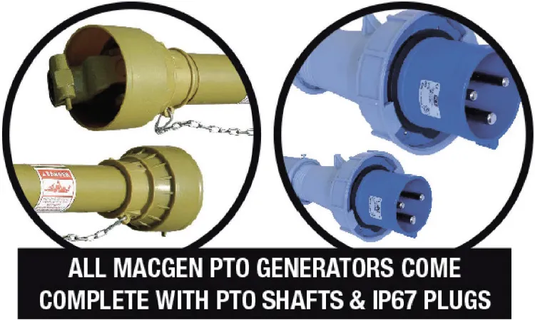 MacGen - PTO Generator 49kVa / 45kW